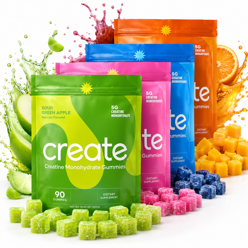 Create Creatine Gummies – 90 Count